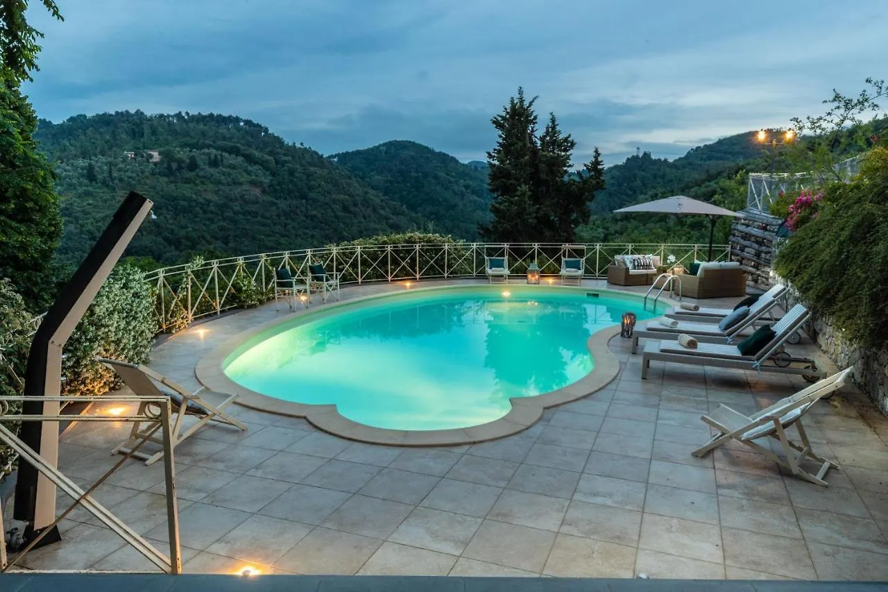 Casolare Dei Colli, Panoramic Private Pool, Lavish Interiors And A Gourmet Kitchen Villa Camaiore